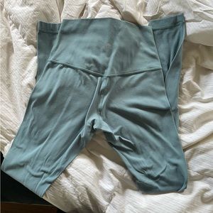 blue align lululemon leggings